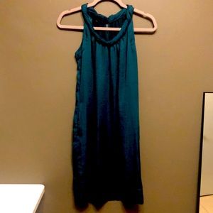 Talbots Green Silk dress